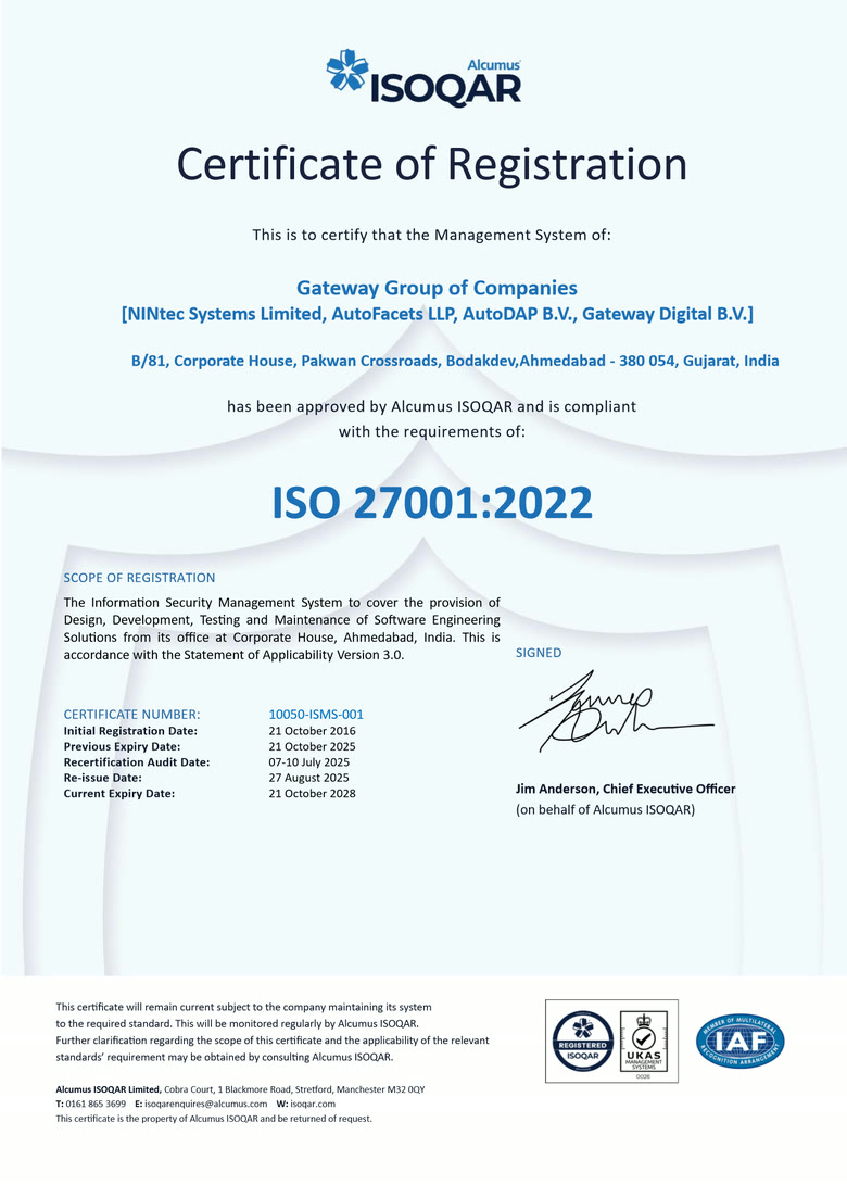 ISO 27001:2022 - Information Security